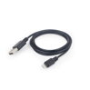 Kábel CABLEXPERT USB 2.0 Lightning (IP5 a vyššie) nabíjací a synchronizačný kábel, 2m, čierny
