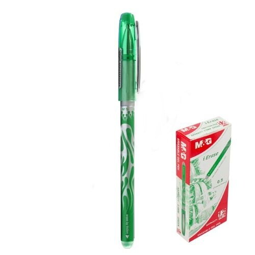 Pero gélové AKPA8371 0,5mm prepisovateľné, zelené iErase